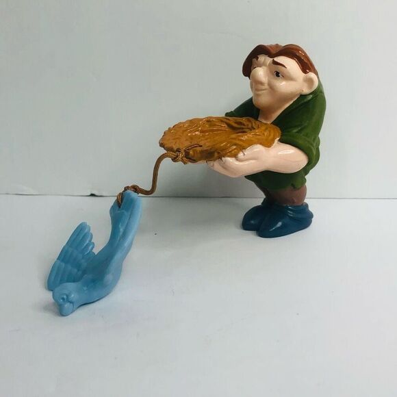 vintage disney hunchback of notre dame quasimodo bird catcher toy mcdonald’s 96 - Picture 2 of 6